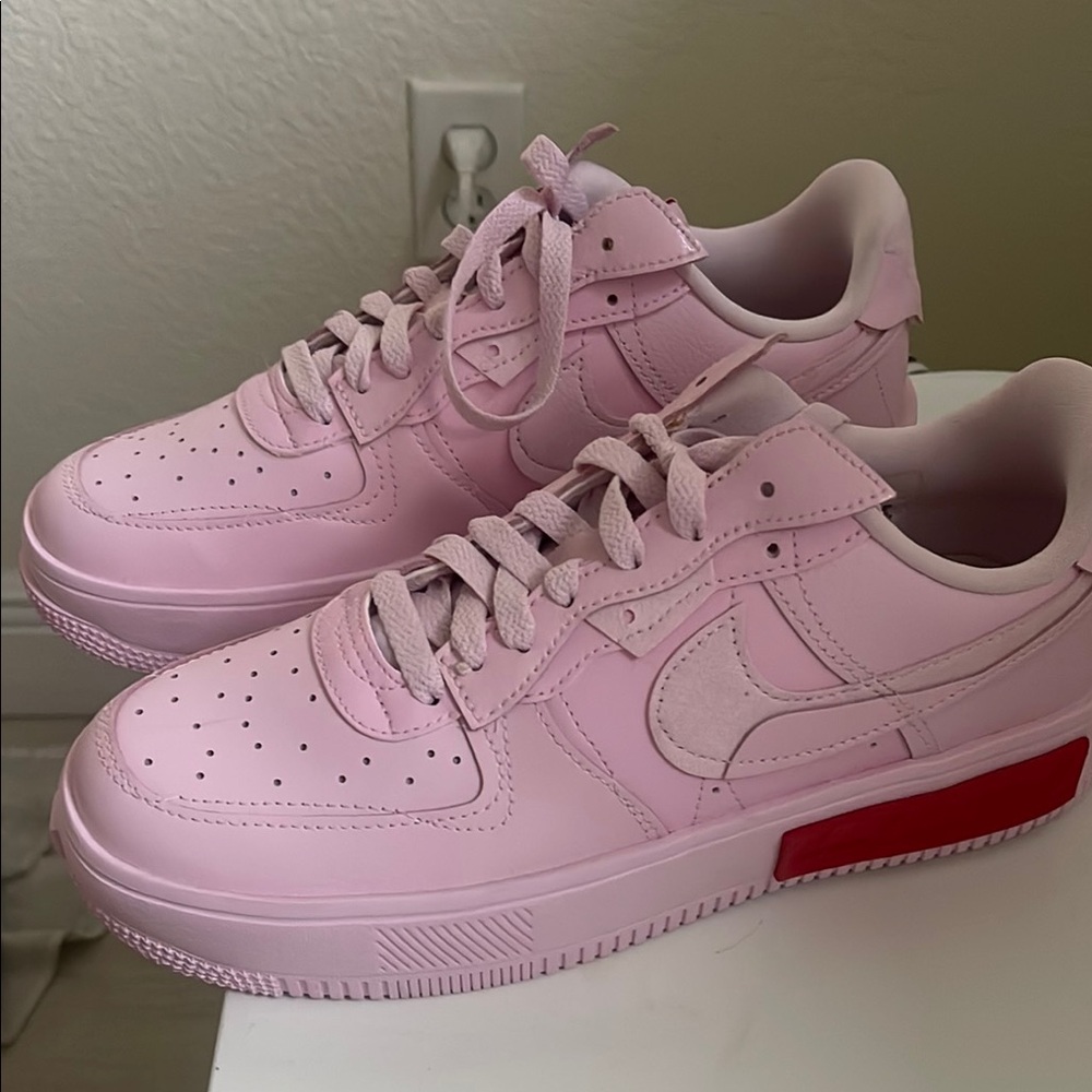 Nike Women's Sneakers in Pink and Red